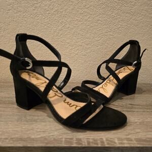 Sam Edelman Women's Stacie Block-Heel Sandals Size 6